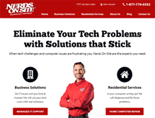 Tablet Screenshot of nerdsonsite.com